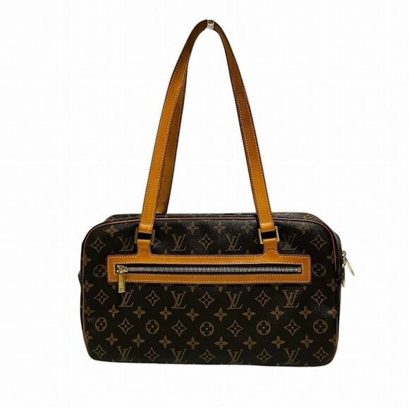 LOUIS VUITTON Brown Monogram Shoulder Bag - Picture 1 of 9